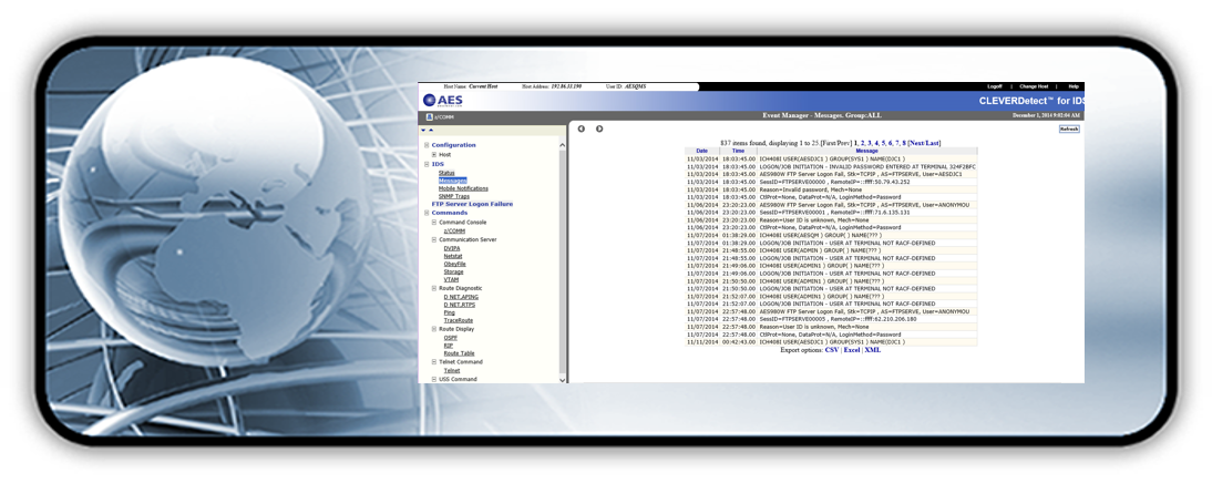 CLEVERDetect for IDS Messages